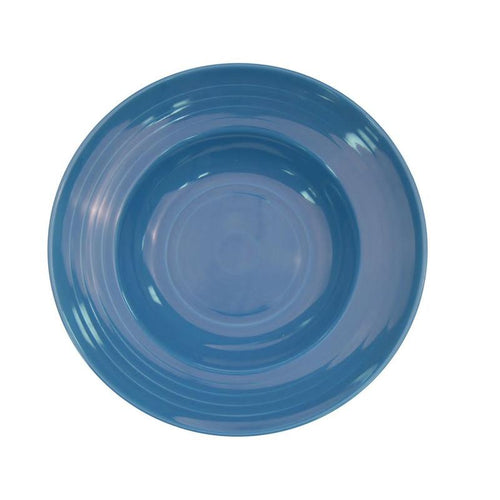 CAC Chinaware Color Tango Pasta Bowl Peacock 9oz 9"