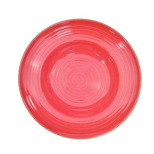 CAC Chinaware Color Tango Pasta Bowl Red 9oz 9"
