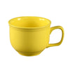 CAC Chinaware Color Tango Jumbo Cup Sunflower 18oz 4 5/8"
