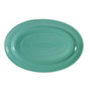 CAC Chinaware Color Tango Oval Platter Green 9 5/8"