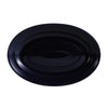 CAC Chinaware Color Tango Oval Platter Cobalt Blue 15 3/4"