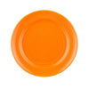 CAC Chinaware Color Tango Plate Tangerine 9"