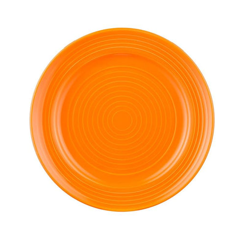 CAC Chinaware Color Tango Plate Tangerine 9"