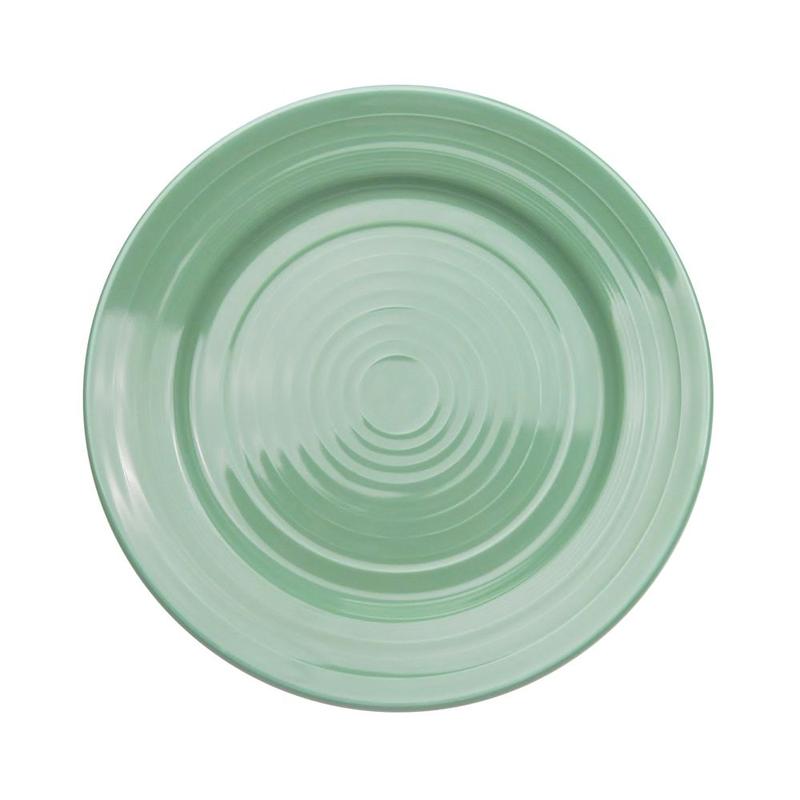 CAC Chinaware Color Tango Plate Green 9 7/8"