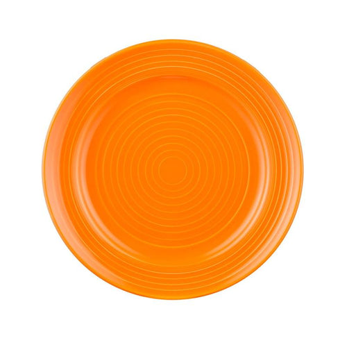 CAC Chinaware Color Tango Plate Tangerine 9 7/8"