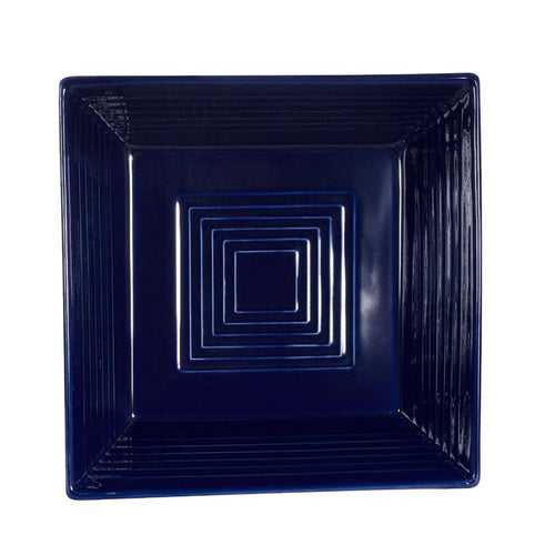 CAC Chinaware Color Tango Square Bowl Cobalt Blue 15oz 6"