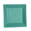 CAC Chinaware Color Tango Square Bowl Green 15oz 6"