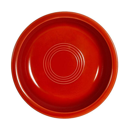 CAC Chinaware Color Tango Nappie Red 20oz 7 1/4"