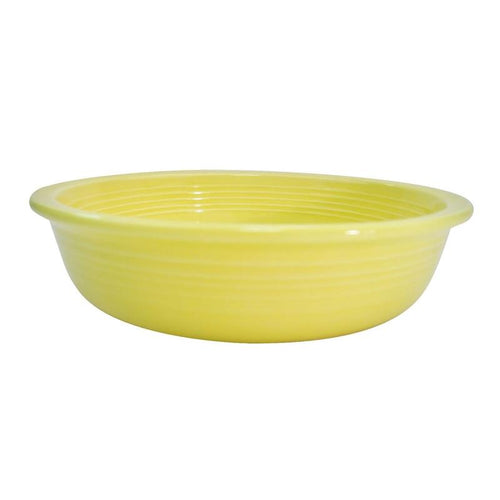 CAC Chinaware Color Tango Nappie Sunflower 20oz 7 1/4"