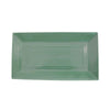 CAC Chinaware Color Tango Rect. Platter Green 11 5/8"