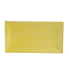 CAC Chinaware Color Tango Rect. Platter Sunflower 11 5/8"