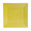 CAC Chinaware Color Tango Square Plate Sunflower 8"