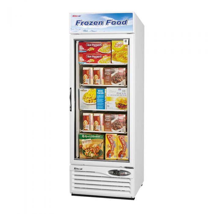 Turbo Air Super Deluxe glass door freezer TGF-23F(B)-N,One-section, 17.7 cu. ft.