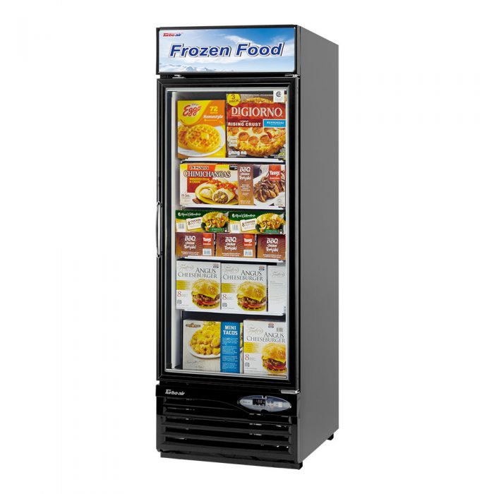 Turbo Air Super Deluxe glass door freezer TGF-23F(B)-N,One-section, 17.7 cu. ft.