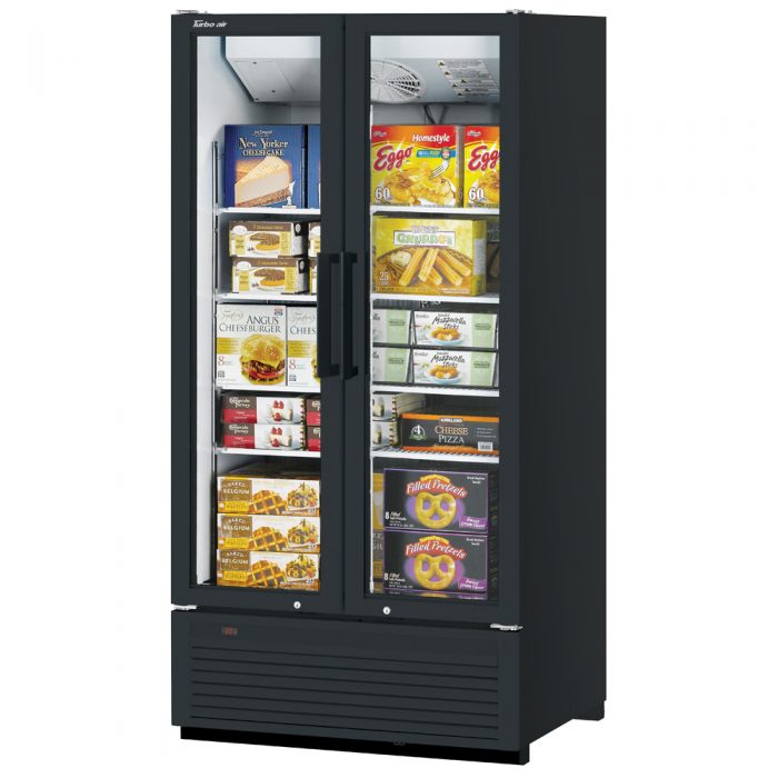 Turbo Air Super Deluxe glass door freezer TGF-35SDH-N,Two-section