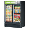 Turbo Air TGF-47SD-N Super Deluxe Glass Door Freezer Two Section, 39 cu.ft.