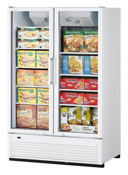 Turbo Air Super Deluxe glass door freezer TGF-47SDH-N,Two-section