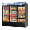 Turbo Air TGF-72F(B)-N Standard Glass Door Freezer Three Section, 58.45 cu.ft.