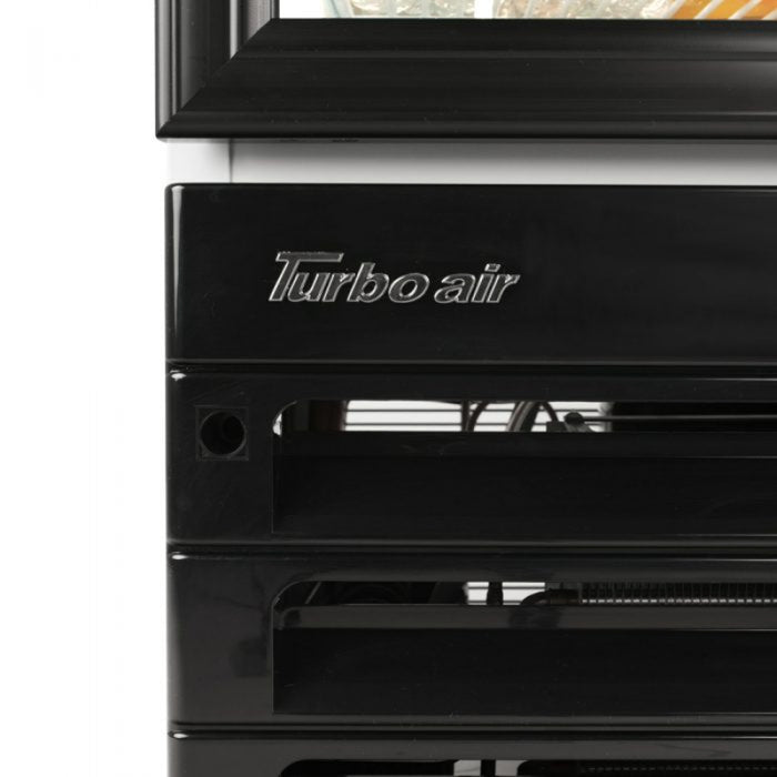 Turbo Air TGM-11RV-N6 23" One Section Merchandiser Refrigerator with Glass Door, 10.0 cu. ft.