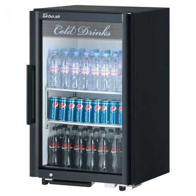 Turbo Air TGM-7SD-N6 Super Deluxe Refrigerated Merchandiser, One-section 6.2 cu. ft.
