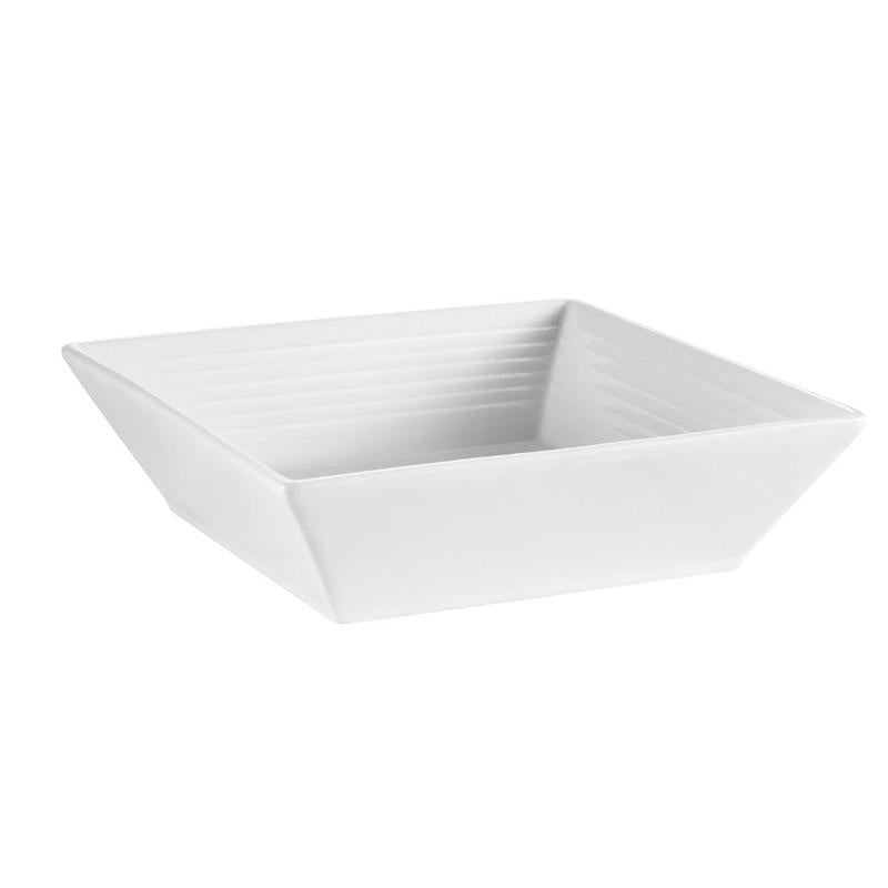 CAC Chinaware Tango Square Bowl 15oz 6"