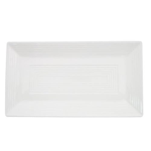 CAC Chinaware Tango Rect. Platter 14 1/2"