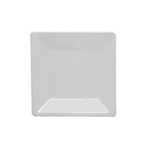 Thunder Group Melamine Western 8 1/4" X 8 1/4" SQUARE PLATE, 7/8" DEEP, PASSION WHITE, Pack of 12