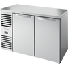 True TBR52-RISZ1-L-S-SS-1 Reach-In Single Zone Refrigerator with Left Side Refrigeration System. Stainless Exterior and Solid Swing Doors
