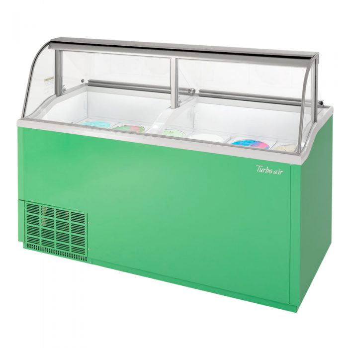 Turbo Air TIDC-70G(W)-N Ice Cream Dipping Cabinet 3 Gallon Can Capacity