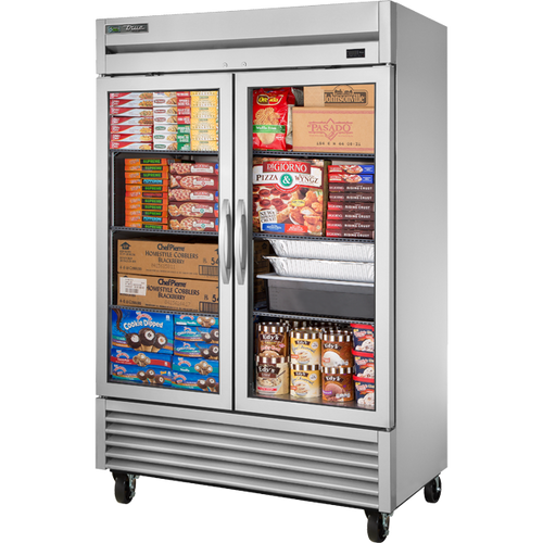 True T-49FG-HC~FGD01 Reach-In Glass Swing Door Freezer