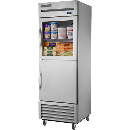 True TS-23-1-G-1-HC~FGD01 Reach-In Combination Half Swing Door Refrigerator