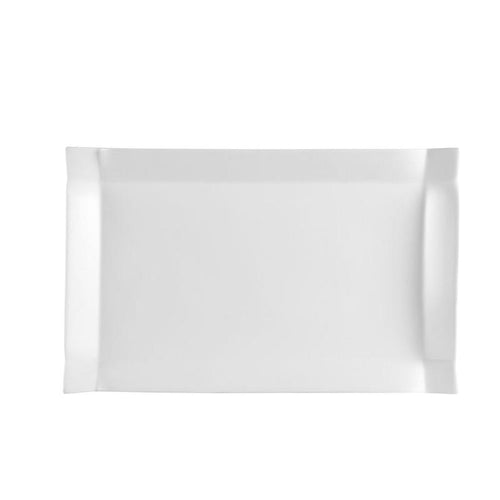 CAC Chinaware Times SquareRect. Platter 12 1/2"
