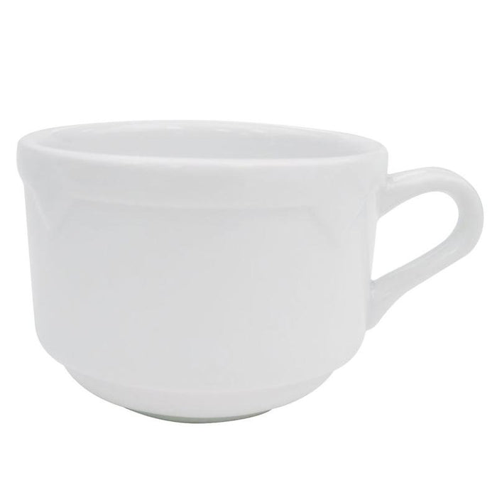 CAC Chinaware Times SquareStacking Cup 8oz 3 1/2"