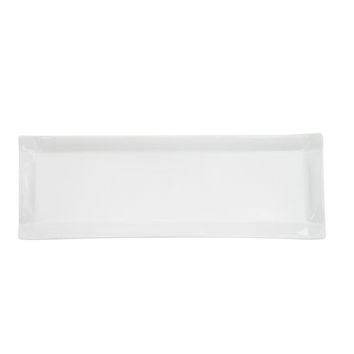 CAC Chinaware Times SquareRect. Platter 16"