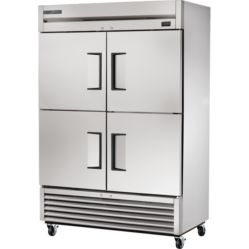 True TS-49-4-HC Reach-In Solid Half Swing Door Stainless Steel Refrigerator