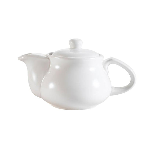 CAC Chinaware Sushi-Signature Teapot W/ Raised Lid 9oz 6"
