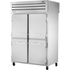 True STA2RPT-4HS-2S-HC Pass-Thru Solid Half Front/Solid Rear Swing Doors Refrigerator