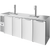True TDR92-RISZ1-L-S-SSSS-1 Reach-In Single Zone Refrigerator with Left Side Refrigeration System. Stainless Exterior and Solid Swing Doors