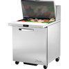 True TSSU-27-12M-C-HC~SPEC3 Mega-Top Solid Door Sandwich/Salad Unit with Hydrocarbon Refrigerant~Spec Package 3
