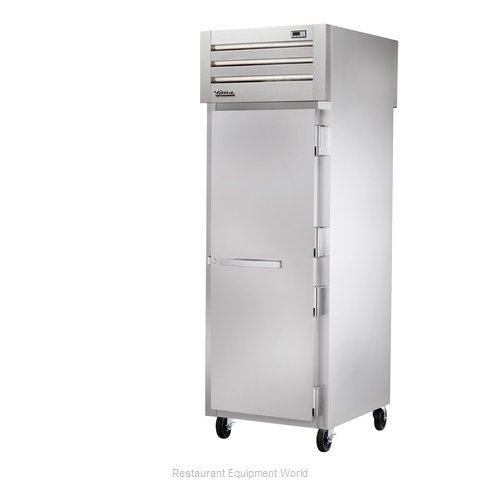 True STR1RPT-1S-1S-HC Pass-Thru Solid Front/Solid Rear Swing Doors Refrigerator