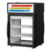 True GDM-05PT-HC~FGD01 Pass-Thru Countertop Refrigerated Merchandiser – 24" Glass Door Display Cooler