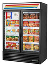 True GDM-49F-FLX-HC~TSL01 54" Dual-Temperature Glass Door Merchandiser – Convertible Refrigerator/Freezer