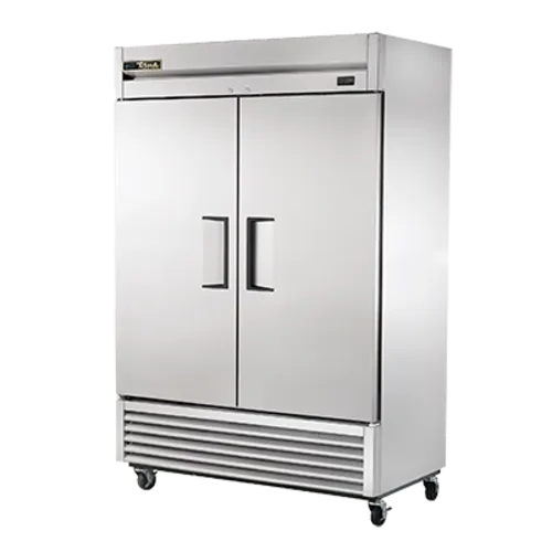 True TS‑49F‑FLX‑HC 54″ Two‑Door Solid Flex‑Temp Refrigerator/Freezer – 49 cu ft Stainless Steel, R290 Convertible, Bottom-Mount