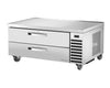True TRCB‑52‑HC ~ SPEC3 51‑7/8″ Stainless Steel Refrigerated Chef Base – Two Drawer, R290, Heavy‑Duty Marine‑Edge Top