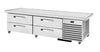 True TRCB‑79‑86‑HC ~ SPEC3 79¼″ Stainless Steel Refrigerated Chef Base – Four-Drawer, R290, Heavy‑Duty Marine-Edge Workstation