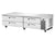 True TRCB‑82‑HC ~ SPEC3 82¼‑Inch Stainless Steel Refrigerated Chef Base – Four-Drawer, Eco-Friendly R290, Heavy-Duty Marine-Edge Workstation