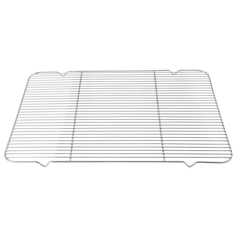 Winco Commercial  16-1/4" × 25" Chrome-Plated Wire Icing & Cooling Rack with Built-In Feet