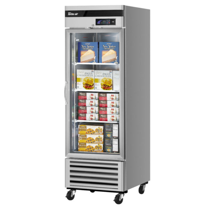 Turbo Air TSF-23GSD-N Super Deluxe Bottom Mount Reach-in One Section Freezer With Solid Door 19.13 cu.ft.