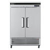 Turbo Air TSF-49SD-N Super Deluxe Bottom Mount Reach-in Two Section Freezer With Solid Door 39.9 cu.ft.