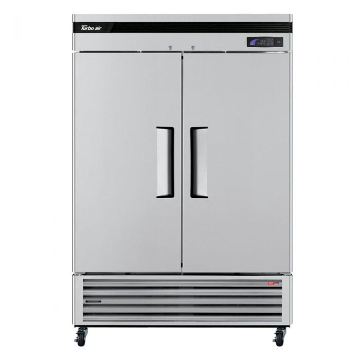 Turbo Air TSF-49SD-N Super Deluxe Bottom Mount Reach-in Two Section Freezer With Solid Door 39.9 cu.ft.